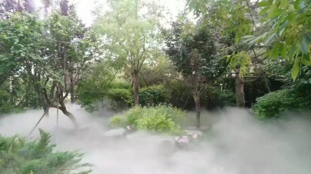 霧森景觀(guān)、高壓噴霧系統、人造霧